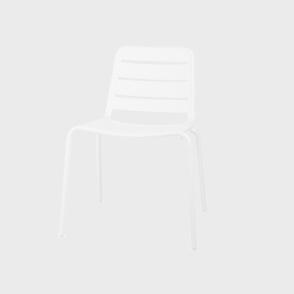 Vega Aluminium Side Chair